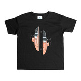 Remera Negra Niños Inspector Gadget R100