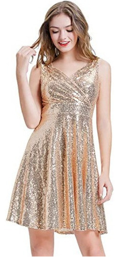 Vestido De Fiesta Sexy Femenino Con Pantalones Brillantes [u