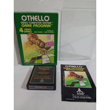 Atari 2600 Othello En Caja , Juego, Manual Y Protector ( B )