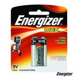 Bateria Alcalina 9v Energizer Max X Unidad 