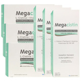 Combo 3 Megacistin X 60 Comp + 3 Megacistin Shampoo Original