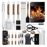 Pack De 31 Accesorios P/ Asador Grilljoy, Color Marrón