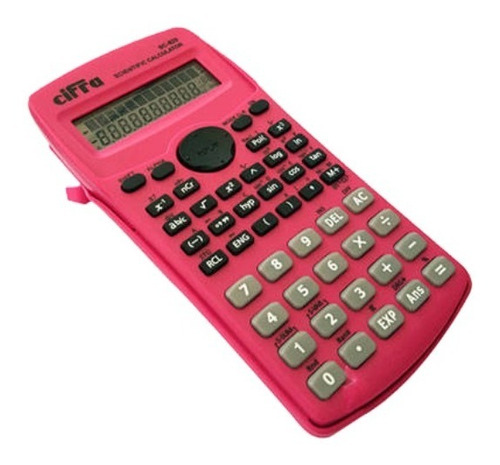 Calculadora Científica Cifra Sc820 Rosa 82