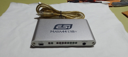 Esi Maya 44 Usb + Placa De Sonido Usb 4 Canales 2 Estereo