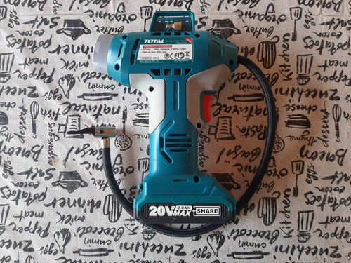 Inflador Total 20vcc 150psi Sin Batería Ni Cargador..!!