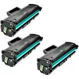 Kit 3x Toner Compatível Mlt-d111s D111s M2020 M2070 M2022