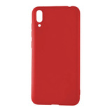Carcasa Para Huawei Y7 2019 O Y7 Pro Slim Marca Cofolk Color Rojo