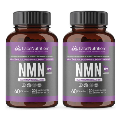 Suplemento En Cápsula Labs Nutrition Vitaminas Nicotinamida Mononucleótido De Nmn X 60g | Envío gratis