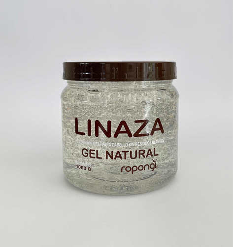 Gel Fijador De Pelo De Linaza Sin Alcohol. (1,000g)