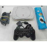 Playstation 1 Psone Ps1 Sony Console Video Game+jogo Brinde