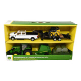 1:32 John Deere Pacas Redondas Juego De Heno