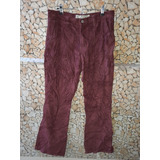 Pantalon De Pana American Eagle Talla 8 De Mujer-f11