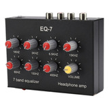 Amplificador De Audífonos De Audio Para Coche Eq-7, Ecuali