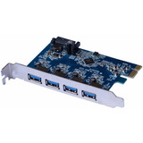 Tarjeta Pci-e Con 4 Puertos Usb 3.0 X-media Xm-ub3204