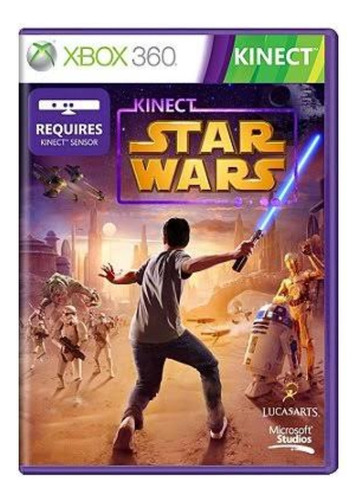 Jogo Kinect Star Wars Xbox 360 Original Mídia Física .