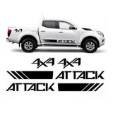 Vinil Sticker Calcomania Lateral Frontier Attack Franja 2021