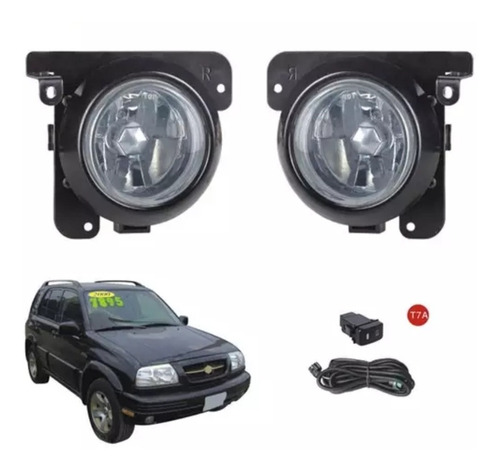 Carelo Neblina Faros Antiniebla Grand Vitara 2000 2006 Foto 5