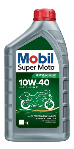 Aceite Mobil M-super Moto 4t Mx  10w40 1 Litro