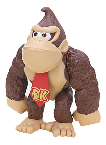 Figura Muñeco Donkey Kong 14cm Mario Bros Colección Banprest