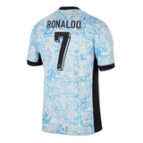 Jersey Ronaldo #7 Portugal Visita Jugador Euro 2024