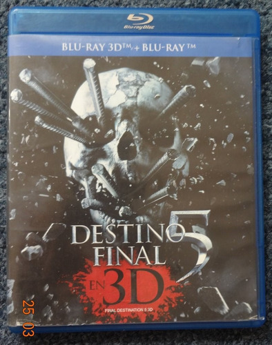 Blu-ray 3d Destino Final 5 Usada Bluray Buenas Condiciones