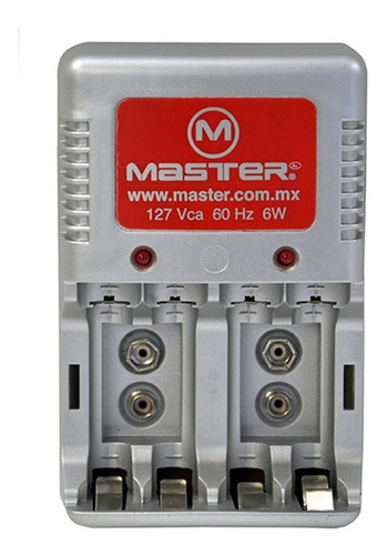 Cargador Sin Pilas Para Aa Aaa 9v Master El10