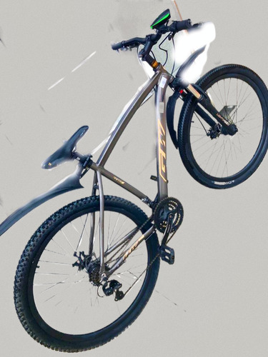 Bicicleta Gw Todo Terreno Con Cambios Shimano 7x3 +luz Ledhd
