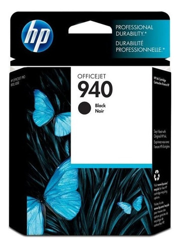 Cartucho De Tinta Hp Hp 940 Color Negro De 28 Ml