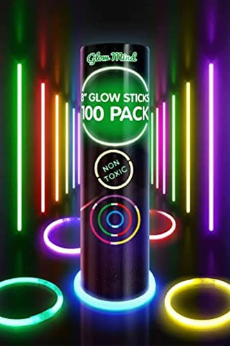 Kit 100 Pulseira Neon Balada Fluorescente Festa Led Criança