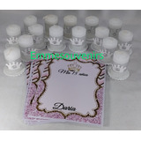 Combo 15velas Decoradas+ 15 Pergaminos Personalizados