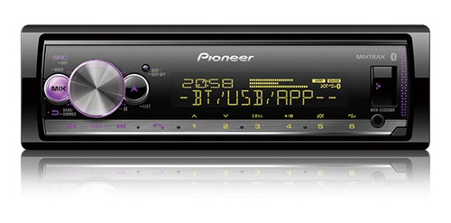Media Receiver Pioneer Mvh-x3000br Usb Bluetooth Rádio 2 Rca