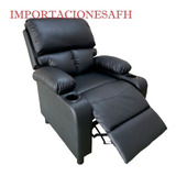 Bergere Reclinable Ibiza Leather Crema