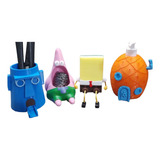 Kit Bob Esponja X 4- Limpieza - 3d