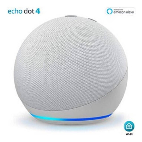 Amazon Echo Dot 4th Gen Con Alexa Glacier White