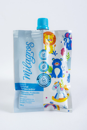 Doypack Shampoo Fortalecedor Kids Milagros - g a $9