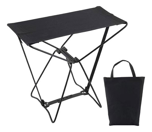 Taburete Plegable, Silla De Camping Portátil, Muebles De