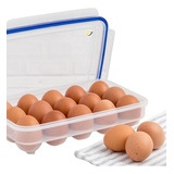 Almacenamiento Porta Huevos X15 Espacios Libre De Bpa