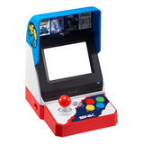 Consola Snk Neo Geo Mini Standard Color Azul, Blanco Y Negro