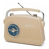 Radio Portatil Byron Statics Am Fm, Radio Retro Vintage Con