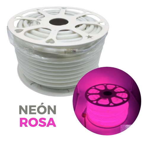 Manguera Neon Flexible Led 50m 360 Grados Luz Color A Elegir