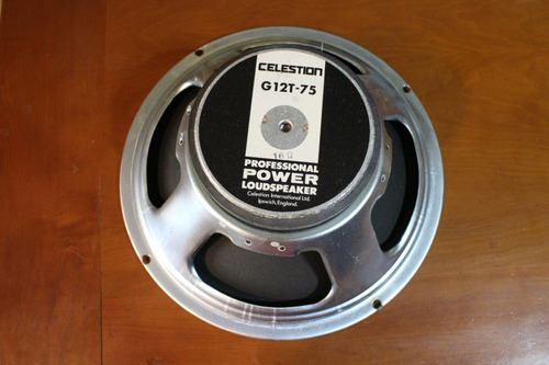 Parlante Celestion G12 T75 Inglés Año 1991