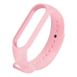 Pulseira De Silicone Premium Para Xiaomi Mi Band 7 Miband7 Cor Rosa-chiclete