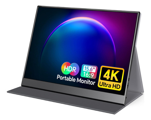 Monitor Portátil 4k 15.6 Ips Usb-c Hdmi Altavoces