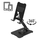 Suporte Celular De Mesa P/iPad iPhone Dobrável 360º Tablet