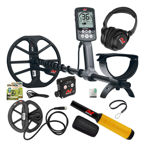 Minelab Detector De Metales Equinox 800 Con Bobina De 6 Y P.