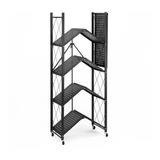 Rack Plegable Metálico 5 Repisas Anaquel Estante Multiusos