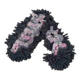 Pantumopas Limpia Pisos Pantuflas Microfibra Negro Maranello