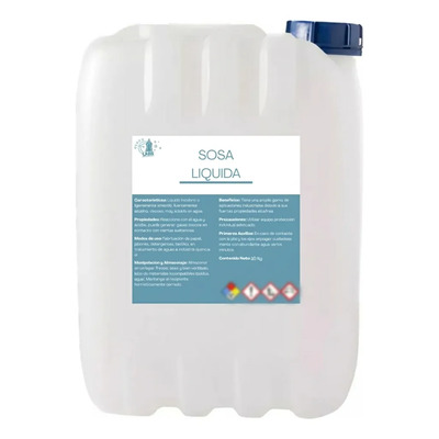 Sosa Líquida Para Elaboración De Jabones 10 Kg | Envío gratis