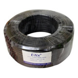 Cable Paralelo Parlante Awg Ulix Rollo 90mt 2 X 12h Negro