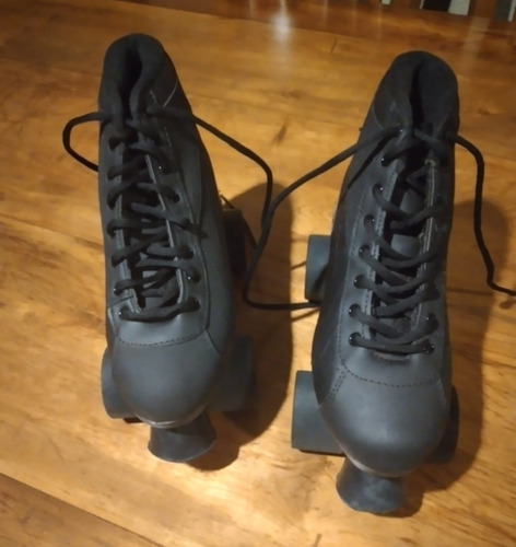 Patins Traxart Couro Preto 37